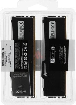 Память DDR5 2x8GB 5600MHz Kingston KF556C40BBAK2-16 Fury Beast RGB RTL Gaming PC5-44800 CL40 DIMM 288-pin 1.25В single rank с радиатором Ret - купить недорого с доставкой в интернет-магазине