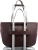 Деловая сумка тоут женская Piquadro Circle BD7136W92/BORO с отделением для ноутбука 14" сливовая замша/натур.кожа - купить недорого с доставкой в интернет-магазине