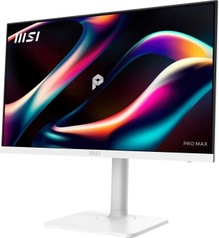 Монитор MSI 27" Pro Max 271QPHW E14 белый IPS LED 4ms 16:9 HDMI M/M матовая HAS Piv 1500:1 300cd 178гр/178гр 2560x1440 144Hz DP Quad 2K (1440p) USB 6.4кг - купить недорого с доставкой в интернет-магазине
