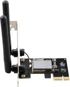 Сетевой адаптер Wi-Fi D-Link DWA-548 N300 PCI Express (ант.внеш.несъем.) 2ант. - купить недорого с доставкой в интернет-магазине
