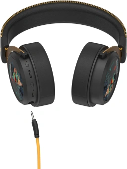 Наушники с микрофоном A4Tech Bloody MR595 Renegade черный/рисунок мониторные BT/Radio оголовье (MR595) - купить недорого с доставкой в интернет-магазине