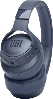 Гарнитура мониторные JBL Tune 760NC 1.2м синий беспроводные bluetooth оголовье (JBLT760NCBLU) - купить недорого с доставкой в интернет-магазине