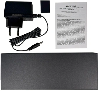 Коммутатор Origo OS2210F OS2210F/A2A (L2) 8x1Гбит/с 2SFP неуправляемый - купить недорого с доставкой в интернет-магазине
