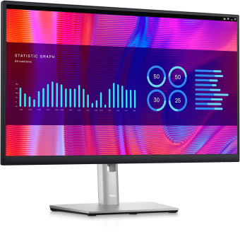 Монитор Dell 23.8" P2423DE черный IPS LED 5ms 16:9 HDMI матовая HAS Piv 1000:1 300cd 178гр/178гр 2560x1440 60Hz DP Quad 2K (1440p) USB 5.45кг - купить недорого с доставкой в интернет-магазине