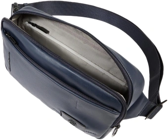 Сумка мужская Piquadro Russel CA6204W137/BLU синяя натур.кожа - купить недорого с доставкой в интернет-магазине