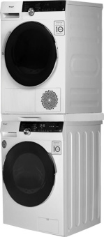 Сушильная машина Weissgauff WD 599 DC Inverter Heat Pump кл.энер.:A+++ макс.загр.:9кг белый (426593) - купить недорого с доставкой в интернет-магазине