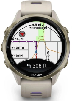 Смарт-часы Garmin Forerunner 970 47мм 1.4" AMOLED корп.серый рем.серый/синий (010-02969-12) - купить недорого с доставкой в интернет-магазине
