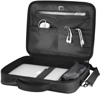 Сумка для ноутбука 15.6" Hama Miami черный полиэстер (00216521) - купить недорого с доставкой в интернет-магазине