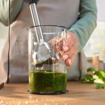 Блендер погружной Bosch MSM6M610 1000Вт нержавеющая сталь/черный - купить недорого с доставкой в интернет-магазине