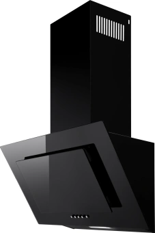 Вытяжка каминная Weissgauff Zaurak 60 PB черный управление: кнопочное (1 мотор) - купить недорого с доставкой в интернет-магазине