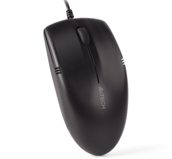 Мышь A4Tech OP-530NUS черный оптическая (1200dpi) silent USB (2but) - купить недорого с доставкой в интернет-магазине