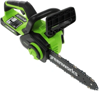 Цепная пила Greenworks G24CS25K2 аккум. дл.шины:10" (25cm) 1аккум. 2Ач ЗУ (2007707UA) - купить недорого с доставкой в интернет-магазине