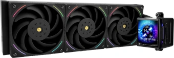 Система водяного охлаждения Thermalright Elite Vision 360 ARGB Soc-AM5/AM4/1200/1700/1851 черный 4-pin 27.7dB Al LCD Ret (E-VISION-360-BL-ARGB) - купить недорого с доставкой в интернет-магазине