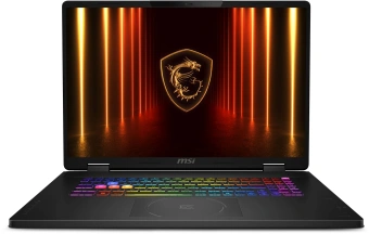 Ноутбук MSI Crosshair 18 HX AI A2XWGKG-012US Core Ultra 9 275HX 32Gb SSD1Tb NVIDIA GeForce RTX 5070 8Gb 18" IPS QHD+ (2560x1600) Windows 11 Home Multi Language black WiFi BT Cam (9S7-184111-045) - купить недорого с доставкой в интернет-магазине