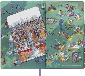 Блокнот Moleskine LIMITED EDITION I AM NEW YORK LEQP060IAMNY Large 130х210мм 240стр. слоновая кость страницы линейка твердая обложка белый - купить недорого с доставкой в интернет-магазине