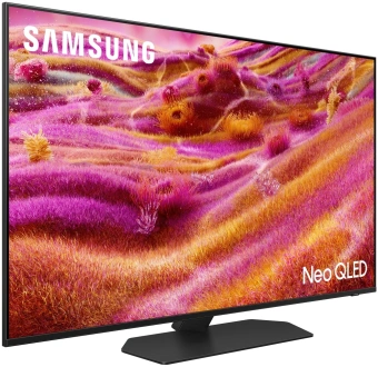 Телевизор QLED Samsung 50" QE50QN90FAUXRU Series 9 черный титан 4K Ultra HD 120Hz DVB-T2 DVB-C DVB-S2 USB WiFi Smart TV - купить недорого с доставкой в интернет-магазине