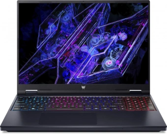 Ноутбук Acer Predator Helios Neo 16 PHN16-72-72NX Core i7 14700HX 16Gb SSD1Tb NVIDIA GeForce RTX4060 8Gb 16" IPS WQXGA (2560x1600) Windows 11 Home black WiFi BT Cam (NH.QNNCD.001) - купить недорого с доставкой в интернет-магазине