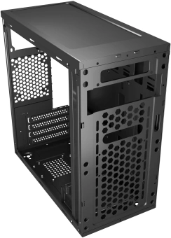 Корпус Digma DCC-MN306 черный без БП mATX 1x80mm 1x92mm 2x120mm 2xUSB2.0 1xUSB3.0 audio - купить недорого с доставкой в интернет-магазине