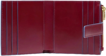 Чехол для кредитных карт Piquadro Blue Square PP6843B2R/R красный натур.кожа - купить недорого с доставкой в интернет-магазине