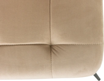 Стул для дома Бюрократ CH-K1 бежевый Holland 06 металл черный на ножках (CH-K1_1/HL07) - купить недорого с доставкой в интернет-магазине