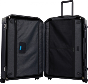 Чемодан Piquadro PQ-LM (BV4428PQLM/NO) 51x75x28см 82л. 5.46кг. поликарбонат/натур.кожа черный матов. - купить недорого с доставкой в интернет-магазине