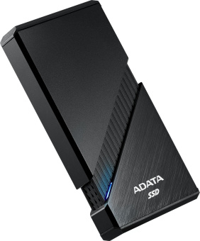 Накопитель SSD A-Data USB-C 4.0 2TB SE920-2TCBK SE920 2.5" черный - купить недорого с доставкой в интернет-магазине