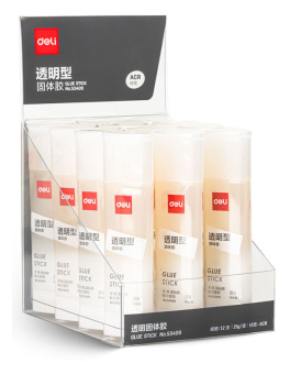 Клей-карандаш Deli 53409 21гр полимерная смесь дисплей пластиковый - купить недорого с доставкой в интернет-магазине