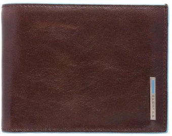 Кошелек мужской Piquadro Blue Square PU1239B2R/MO коричневый натур.кожа - купить недорого с доставкой в интернет-магазине