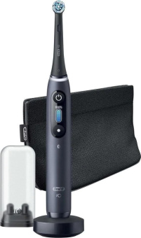 Зубная щетка электрическая Oral-B Vitality iO Series 8 черный - купить недорого с доставкой в интернет-магазине