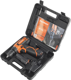 Дрель-шуруповерт Patriot BR 119Li аккум. патрон:быстрозажимной (кейс в комплекте) (180301119) - купить недорого с доставкой в интернет-магазине