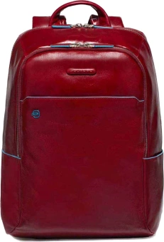 Рюкзак Piquadro Blue Square CA3214B2/R красный кожа - купить недорого с доставкой в интернет-магазине