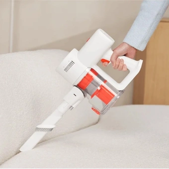 Пылесос ручной Xiaomi G20 Lite EU 215Вт белый/оранжевый - купить недорого с доставкой в интернет-магазине