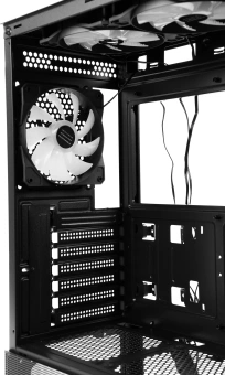 Корпус Formula Crystal Z1 PLUS черный без БП ATX 2x120mm 2xUSB2.0 1xUSB3.0 audio bott PSU - купить недорого с доставкой в интернет-магазине