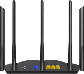 Роутер беспроводной Tenda TX12 Pro (TX12_PRO) AX3000 10/100/1000BASE-TX черный - купить недорого с доставкой в интернет-магазине