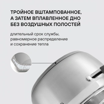 Набор кастрюль Rondell Flamme RDS-339 4 предмета - купить недорого с доставкой в интернет-магазине