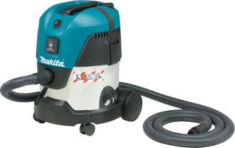 Строительный пылесос Makita VC2012L 1000Вт (уборка: сухая/влажная) зеленый - купить недорого с доставкой в интернет-магазине