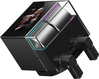 Система водяного охлаждения PcCooler DS360 Display ARGB Soc-AM5/AM4/1200/1700/1851 черный 4-pin 39.8dB Al LCD 310W Ret (DS360-BKAWXY-GL) - купить недорого с доставкой в интернет-магазине