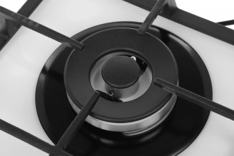 Газовая варочная поверхность Midea MG3260TGW белый - купить недорого с доставкой в интернет-магазине