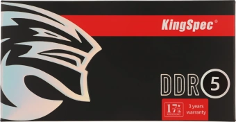 Память DDR5 32GB 4800MHz Kingspec KS4800D5N11032G RTL PC5-38400 CL40 SO-DIMM 288-pin 1.1В single rank Ret - купить недорого с доставкой в интернет-магазине