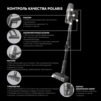 Пылесос Polaris CyclonicPro PVCS 4050 500Вт серый - купить недорого с доставкой в интернет-магазине