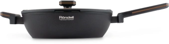Сотейник Rondell Marvel RDA-1911 3.8л. d=28см (с крышкой) серый - купить недорого с доставкой в интернет-магазине