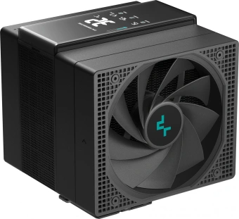 Устройство охлаждения(кулер) Deepcool Assassin IV VC Vision Soc-AM5/AM4/1200/2066/1700/1851 черный 4-pin 29.3dB Al+Cu LCD 300W 1780gr Ret (R-ASN4-BKNVMD-G) - купить недорого с доставкой в интернет-магазине