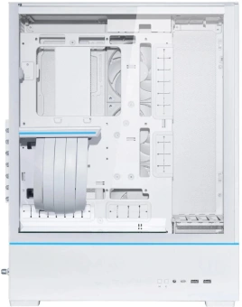 Корпус Lian-Li SUP01W белый без БП ATX 4x120mm 2x140mm 2xUSB3.0 audio bott PSU - купить недорого с доставкой в интернет-магазине