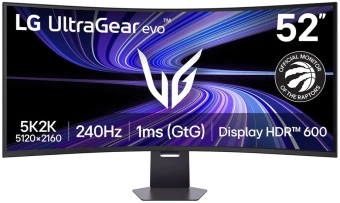 Монитор LG 51.6" UltraGear 52G930B-B черный VA LED 1ms 21:9 HDMI M/M матовая HAS Piv 4000:1 400cd 178гр/178гр 5120x2160 240Hz DP 5K USB 16.8кг - купить недорого с доставкой в интернет-магазине