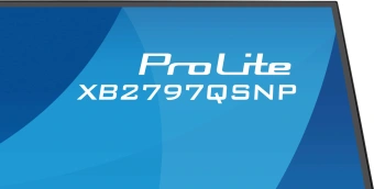 Монитор Iiyama 27" ProLite XB2797QSNP-B1 черный IPS LED 1ms 16:9 HDMI матовая HAS Piv 1000:1 350cd 178гр/178гр 2560x1440 DP 2K USB 9.7кг - купить недорого с доставкой в интернет-магазине
