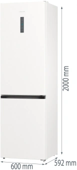 Холодильник Hisense RB434N4BW2 2-хкамерн. белый - купить недорого с доставкой в интернет-магазине