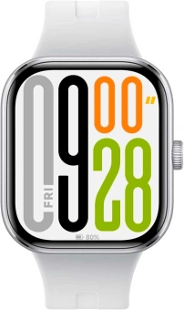 Смарт-часы Xiaomi Redmi Watch 5 2.07" AMOLED корп.серебристый рем.серый разм.брасл.:135-205мм (BHR9381GL) - купить недорого с доставкой в интернет-магазине