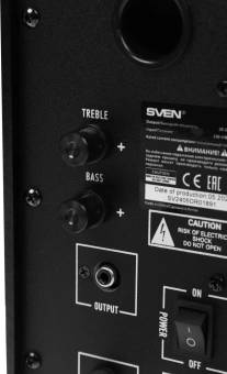 Колонки Sven SPS-621 2.0 черный 28Вт BT - купить недорого с доставкой в интернет-магазине