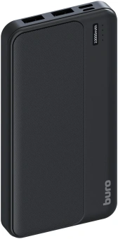 Мобильный аккумулятор Buro BPF10A 10000mAh QC3.0/PD3.0 22.5W 2.1A 2xUSB-A/USB-C черный (BPF10A22PBK) - цена, купить или заказать с доставкой в интернет-магазине Мобильный аккумулятор Buro BPF10A 10000mAh QC3.0/PD3.0 22.5W 2.1A 2xUSB-A/USB-C черный (BPF10A22PBK) - купить недорого с доставкой в интернет-магазине