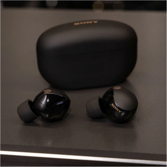 Гарнитура внутриканальные Sony WF-1000XM5 черный беспроводные bluetooth в ушной раковине (WF-1000XM5/BC) - купить недорого с доставкой в интернет-магазине